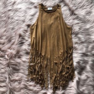 Suede Fringe Tank from Lizard Thicket